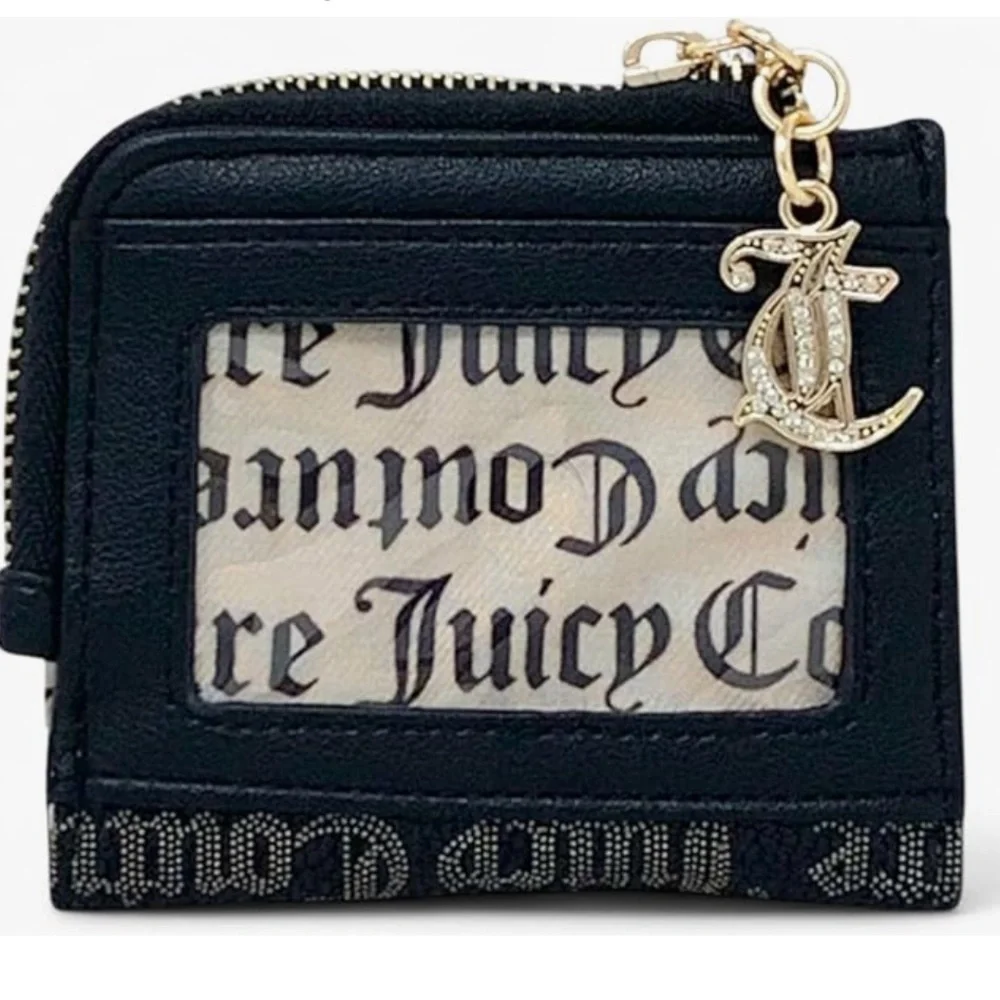 Juicy Couture L Zip Card Case Wallet